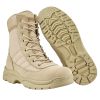 Men's Military Tactical Boots 8 Inch Sand-color Side Zipper US Size 9