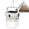 Solar Camping Light with Hook – Fast Charging, Portable LED