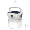 Solar Camping Light with Hook – Fast Charging, Portable LED